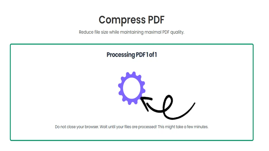Comprimi file PDF