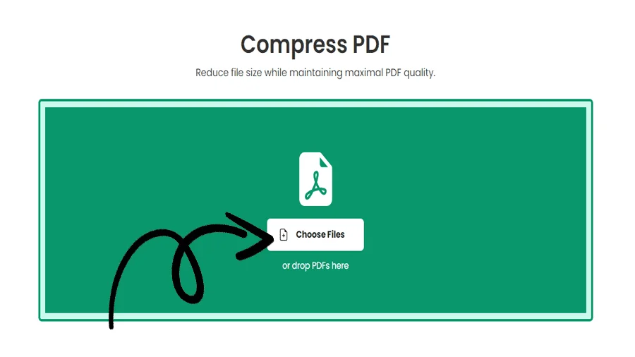 Ferramentas de compressão de PDF