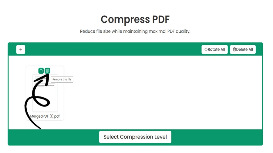 Software de compressão de PDF