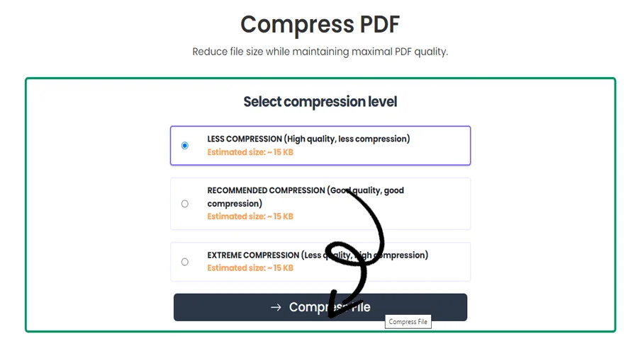 Зменшення розміру PDF