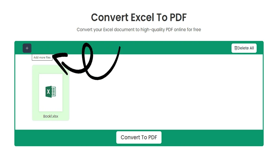 Conversor de Excel para PDF