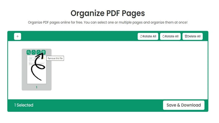 PDF-sorteringsværktøj