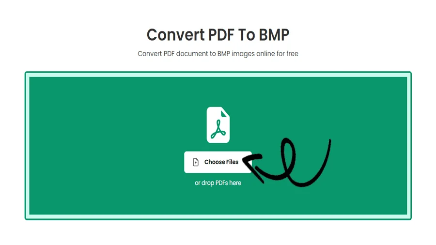 PDF 到 BMP 转换器