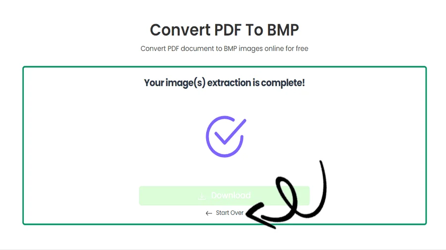 محول PDF إلى BMP بسيط