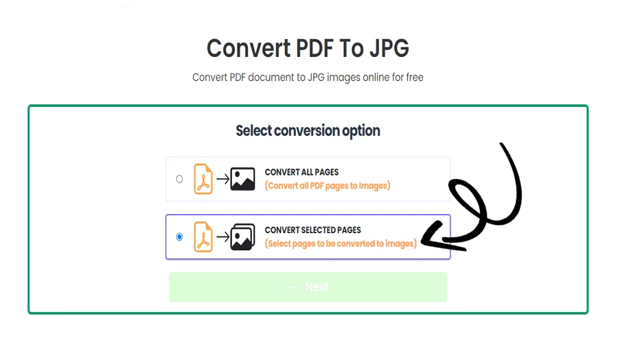 Convertidor de PDF a JPG en línea