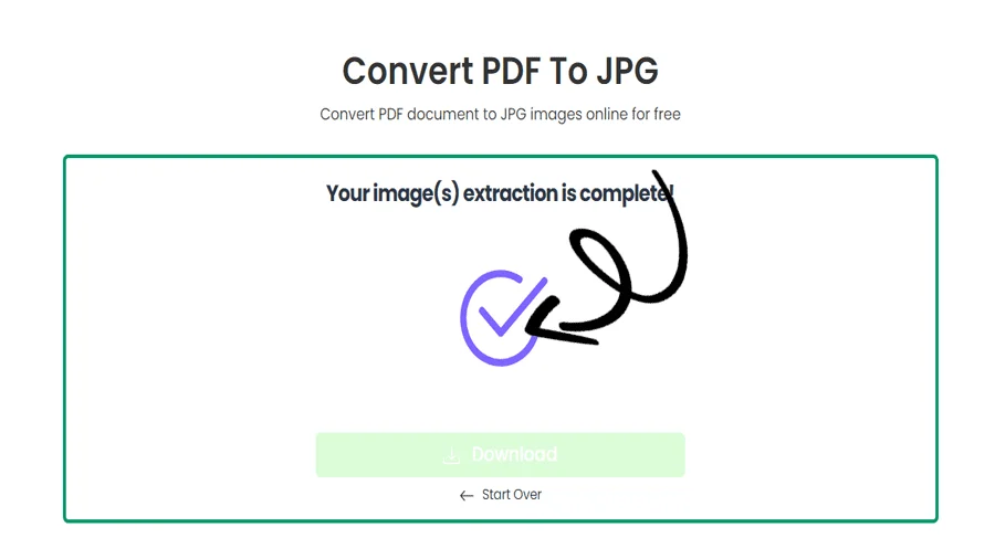 PDF를 JPG로 온라인으로 무료로 변환기