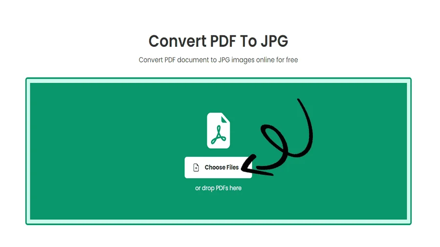 PDF naar JPG-converter