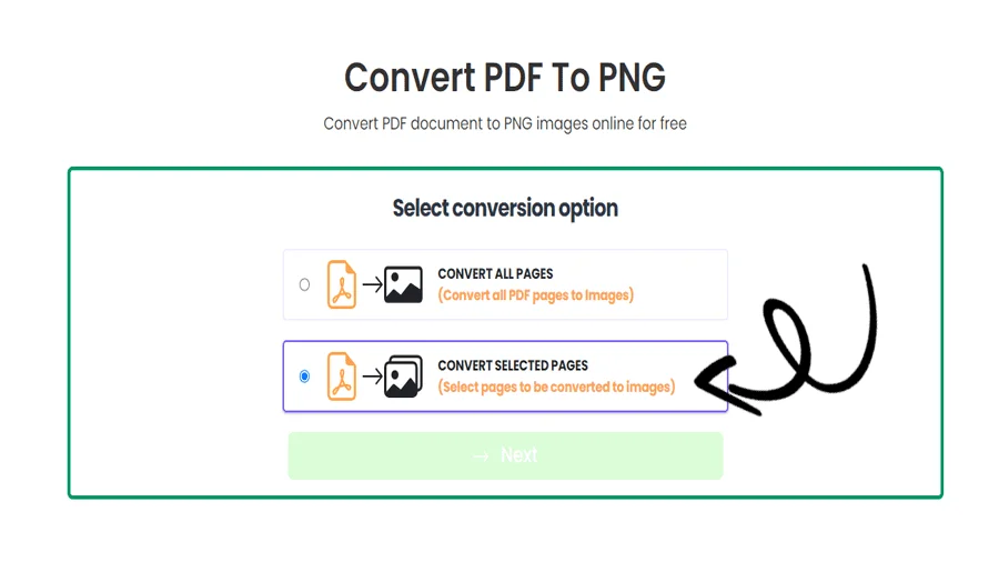 Он-лайн PDF to PNG конвертер