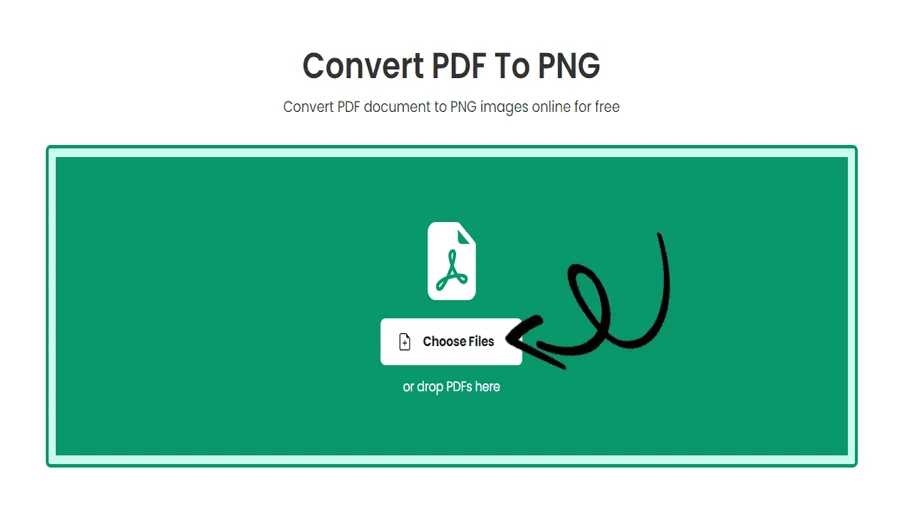 Convertitore da PDF a PNG
