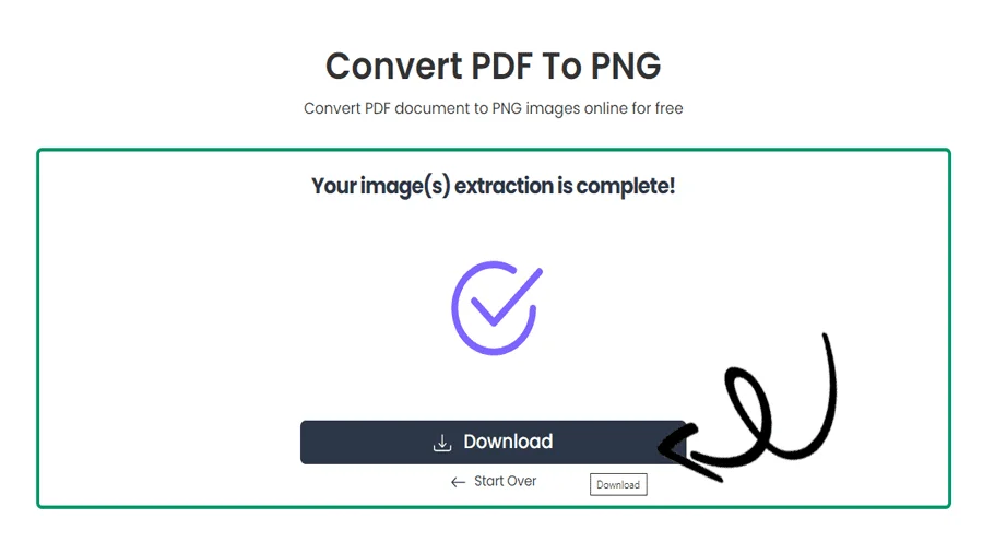 Conversor simples de PDF para PNG