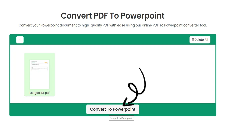 Conversor online de PDF para PPT
