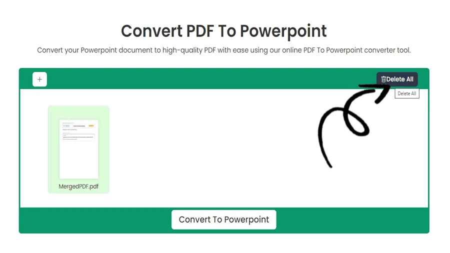 PDF zu PPT Konvertierungstool