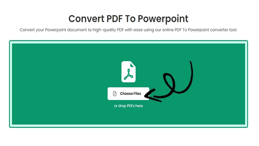 Convertidor de PDF a PPT
