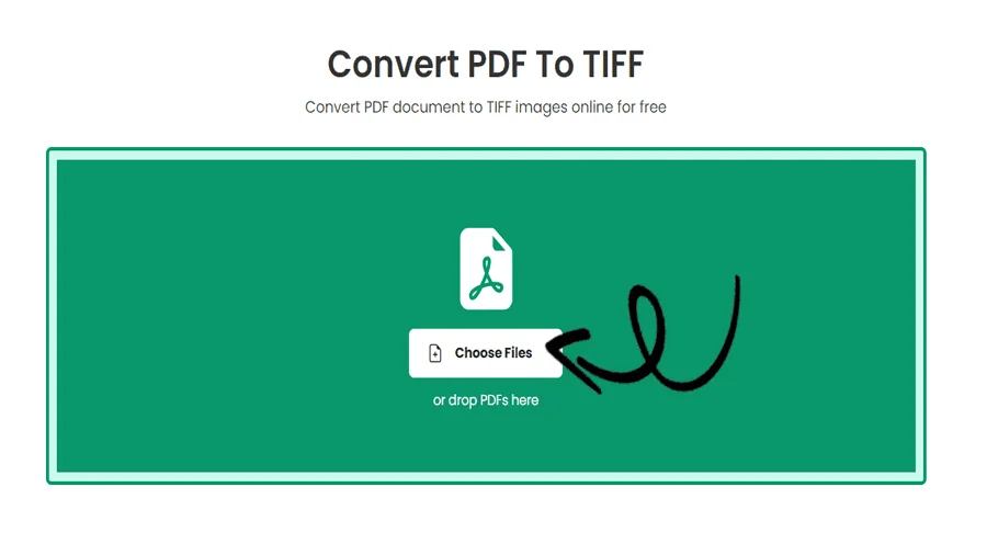 PDF를 TIFF로 변환기