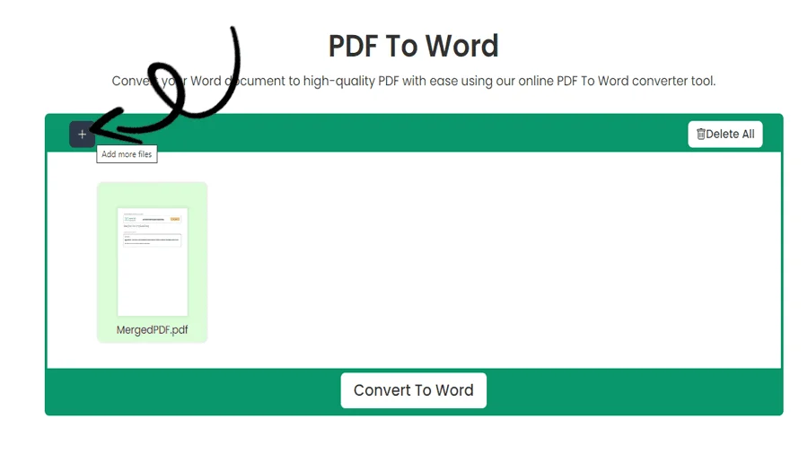 PDF を Word に変換
