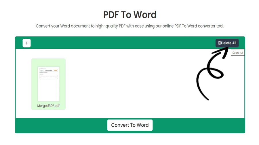 PDF zu Word Konvertierungstool