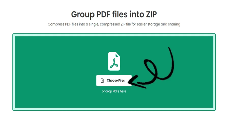 PDF zu ZIP Konverter