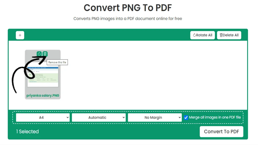 Bester PNG zu PDF Konverter