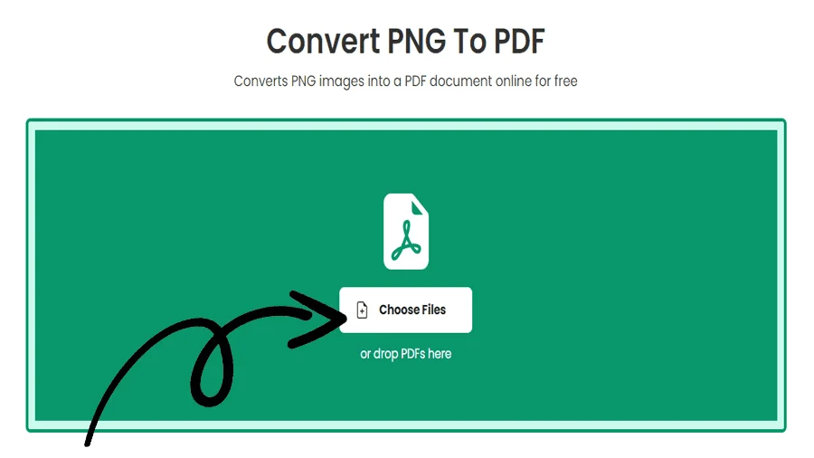 Convertitore da PNG a PDF