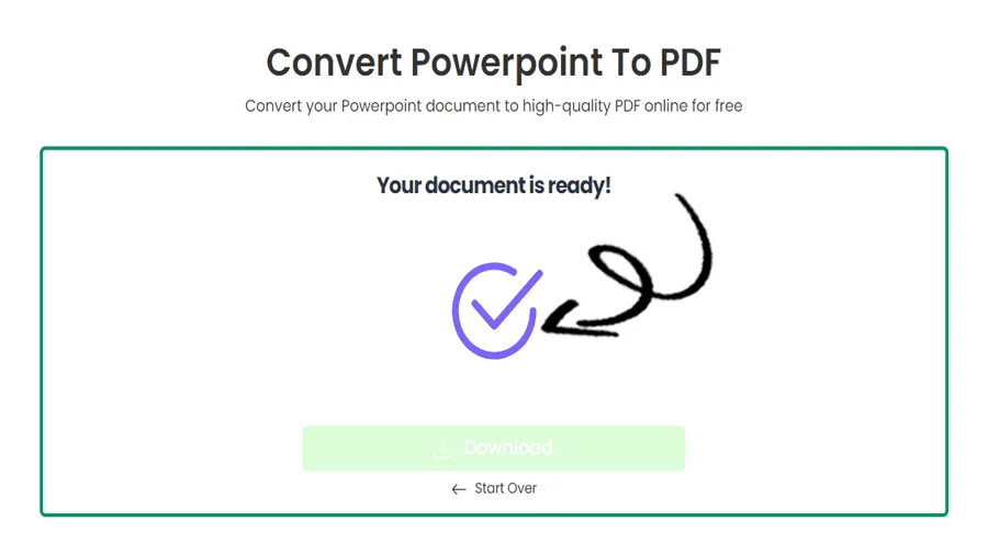 최고의 PPT를 PDF로 변환하는 변환기