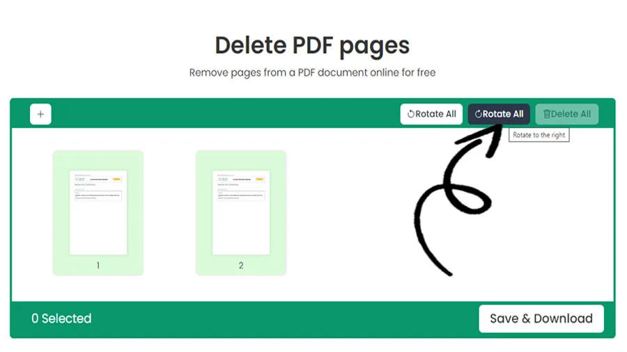 Extrair páginas de PDF