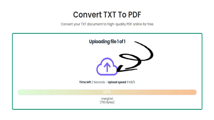 최고의 텍스트를 PDF로 변환하는 변환기