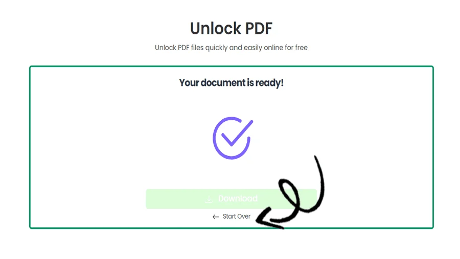 Rimozione password PDF