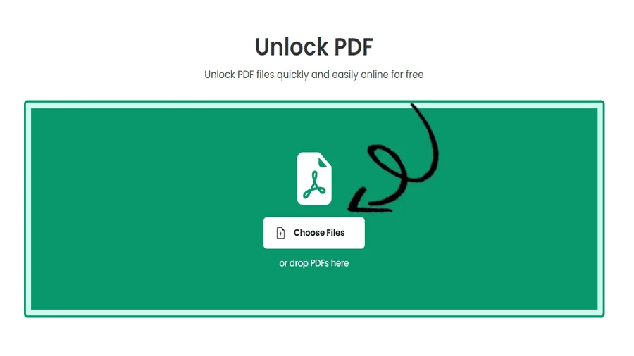 PDF のロックを解除
