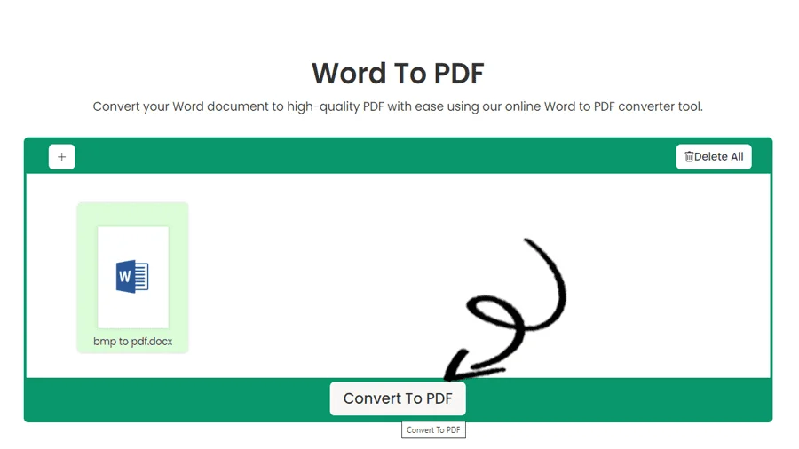 Онлайн конвертер Word в PDF